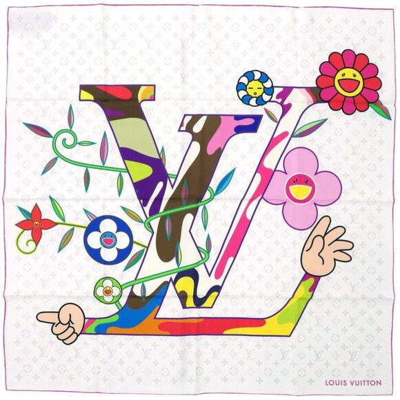 LOUIS VUITTON Brown Scarf - Picture 1 of 6